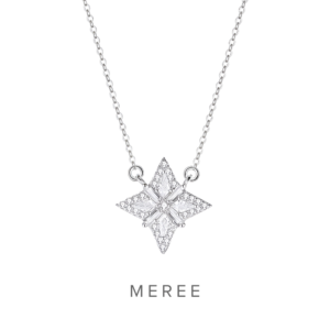 Meree Light Star Necklace Sterling Silver Kalung Wanita Anti Karat