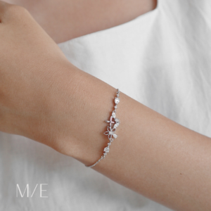 Meree – Avril Bracelet Sterling Silver Gelang Wanita Anti Karat