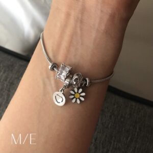 Meree Daisy Additonal Pendant Stainless Steel For Necklace Bracelet