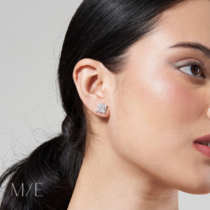 Meree Light Star Earring Sterling Silver Anting Wanita Anti Karat