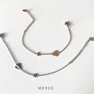 Meree – Papery Airplane Bracelet Stainless Steel 316 Gelang Wanita Tahan Karat