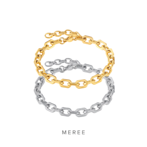 Meree – Manhattan Bracelet Stainless Steel Gelang Unisex Tahan Karat