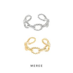 Meree – Ross Ring Stainless Steel Cincin Unisex Tahan Karat