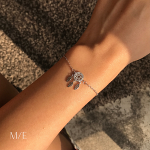 Meree – Dreamcatcher Bracelet Gelang Wanita Sterling Silver 925