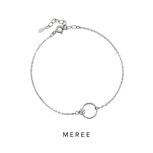 Meree – Felicia Bracelet Sterling Silver Gelang Wanita Anti Karat