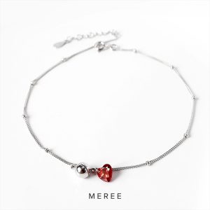 Meree – Lova Bell Anklet Gelang Kaki Wanita Sterling Silver Anti Karat