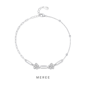 Meree – Inka Flower Bracelet Sterling Silver Gelang Perak Wanita Anti Karat