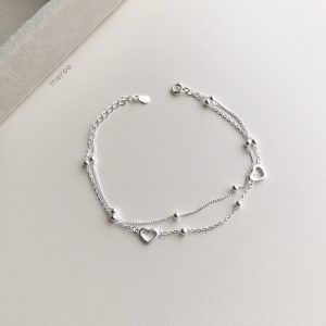 Meree – Elena Bracelet Sterling Silver Gelang Perempuan Anti Karat