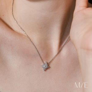 Meree – Stella Northstar Necklace Sterling Silver Kalung Perak Wanita Anti Karat