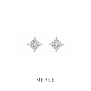 Meree – Stella Northstar Earrings Sterling Silver Anting Perak Wanita Anti Karat