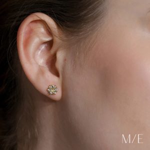 Meree – Evira Snowflake Earring Sterling Silver Anting Perak Wanita Anti Karat