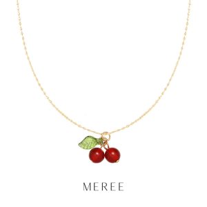 Meree – Cherie Necklace Stainless Steel Kalung Wanita Tahan Karat