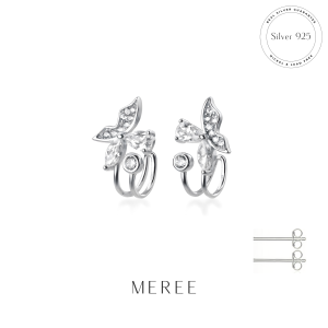 Meree Irene Earring Sterling Silver Anting Perak Wanita Anti Karat