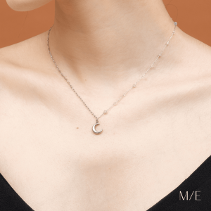 Meree – Altalune Moon Necklace Stainless Steel