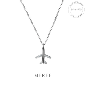 Meree – Piper Airplane Necklace Sterling Silver 925