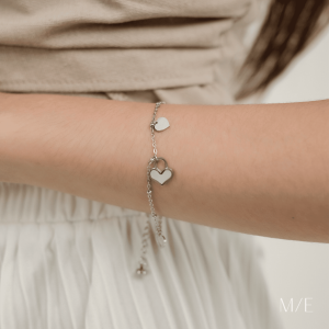 Meree – Cherish Bracelet Stainless Steel Gelang Wanita Tahan Karat