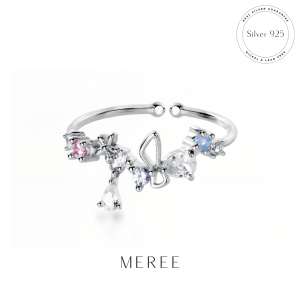 Meree – Fany Ring Sterling Silver Cincin Wanita Anti Karat