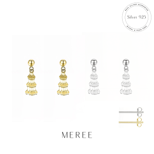 Meree- Rhea Tassel Earring Sterling Silver Anting Perak Anti Karat