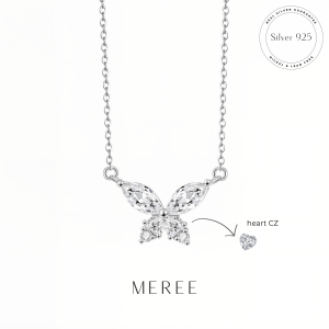 Meree – Whimsy Butterfly Necklace Sterling Silver 925 Anti Karat