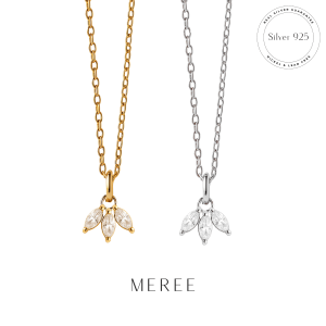 Meree – Lira Necklace Sterling Silver 925 Kalung Perak Anti Karat