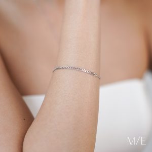 Meree – Zora Bracelet Sterling Silver 925 Gelang Perak Unisex Anti Karat