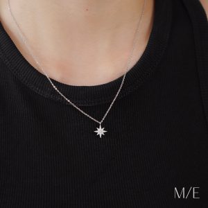 Meree – Navira Star Necklace Sterling Silver 925 Kalung Wanita Anti Karat
