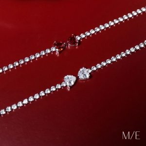 Meree – Vela Tennis Bow Bracelet Stainless Steel 316 Gelang Wanita Tahan Karat