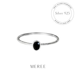 Meree – Giesel Ring Sterling Silver 925 Cincin Perak Wanita Anti Karat